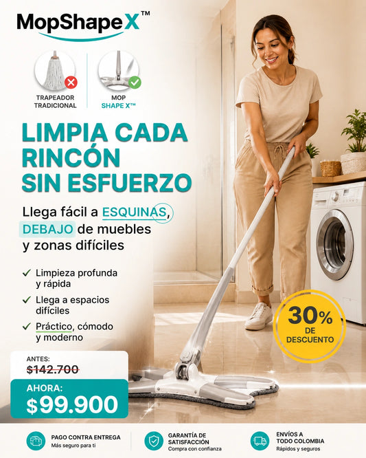 Trapeador De Microfibra Tipo X MopShapeX™